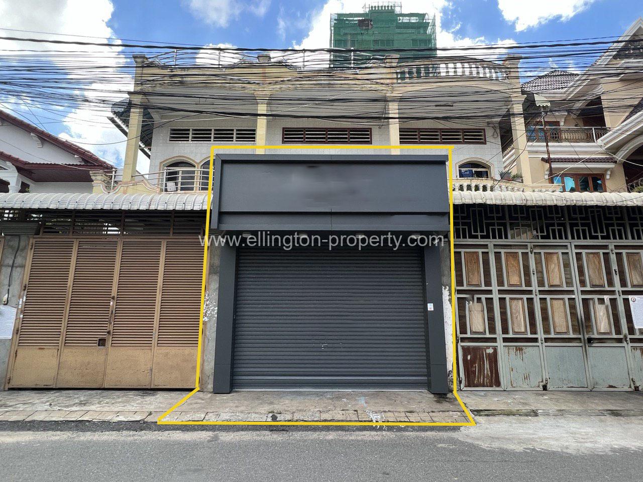 Shophouse For Rent In Chamka Mon - Ellington Property