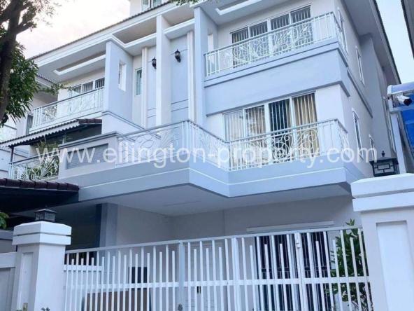 Twin Villa For Rent In Sen Sok  - Ellington Property