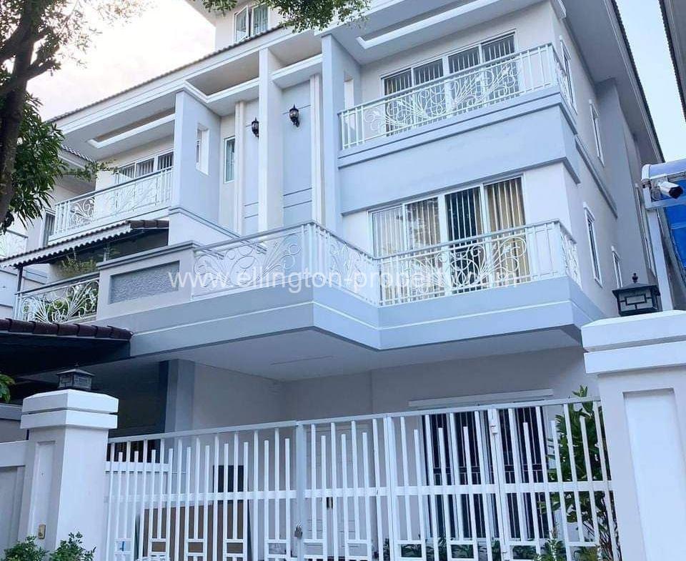 Twin Villa For Rent In Sen Sok  - Ellington Property