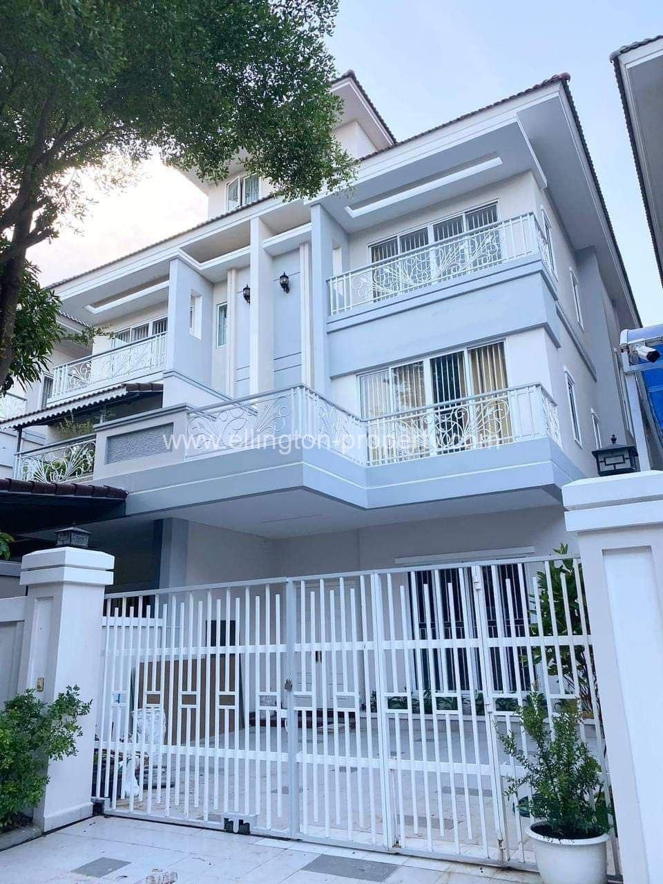 Twin Villa For Rent In Sen Sok  - Ellington Property