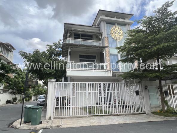 Twin Villa For Rent In Borey Orkide 2004 - Ellington Property