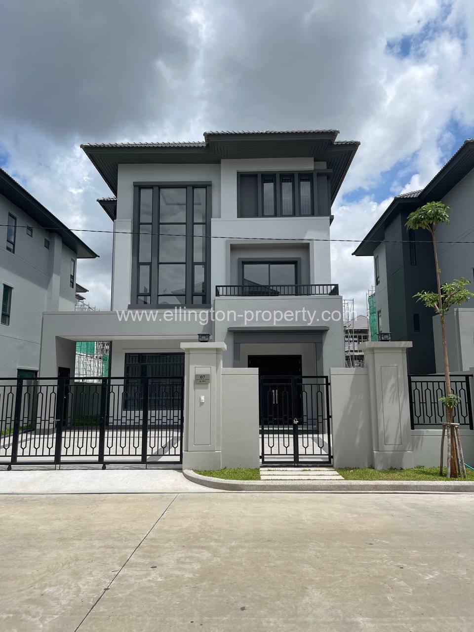 Villa Qeen For Sale In Borey Chip Mong Pur Chen Tong - Ellington Property