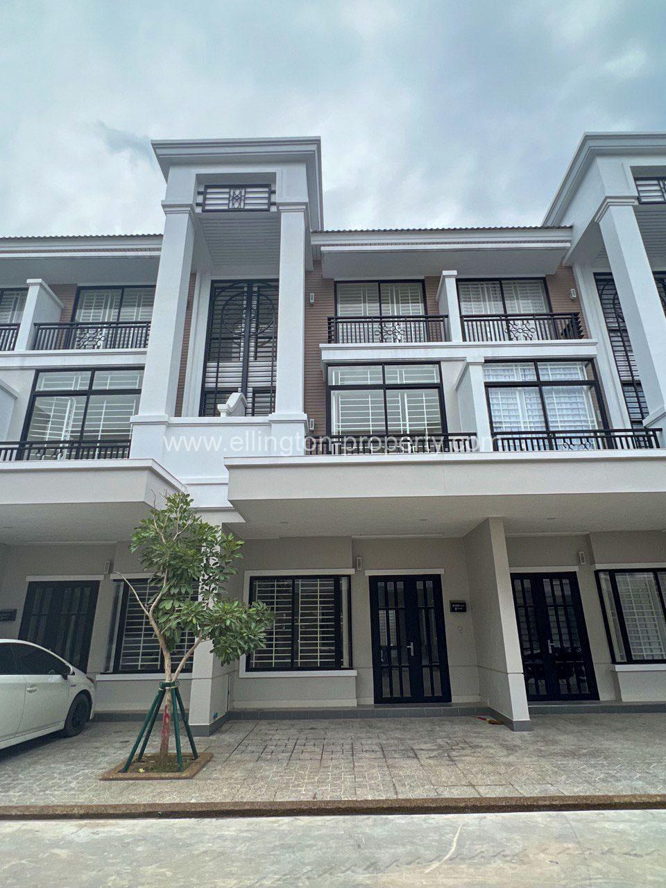 Villa For Rent In Borey Peng Houth Beong Snor - Ellington Property