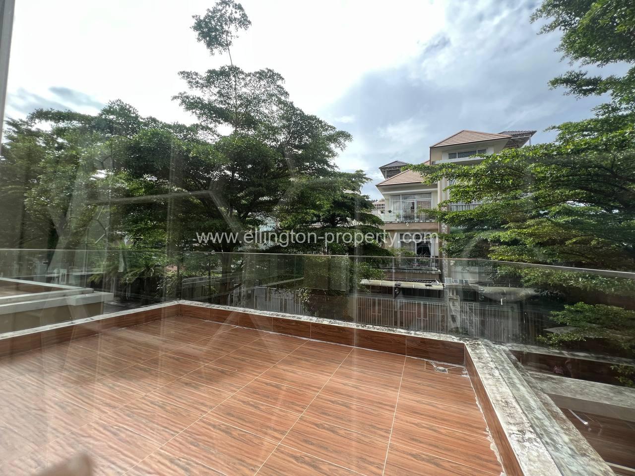 Queen Villa For Rent In Borey Orkide 2004 - Ellington Property