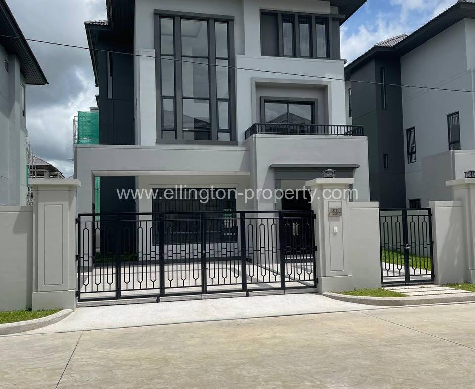 Villa Qeen For Sale In Borey Chip Mong Pur Chen Tong - Ellington Property