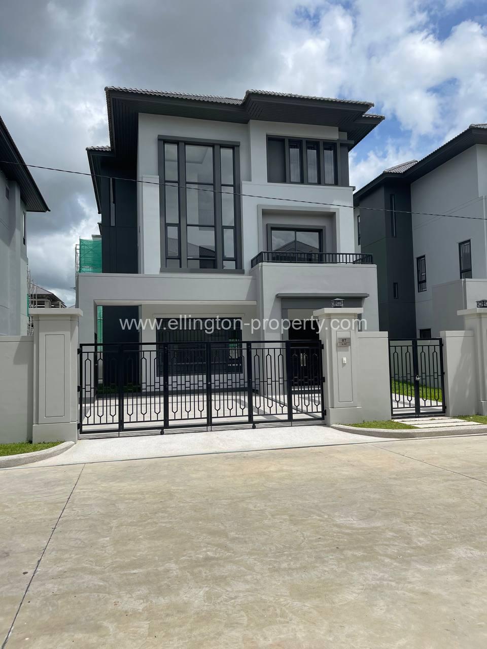 Villa Qeen For Sale In Borey Chip Mong Pur Chen Tong - Ellington Property