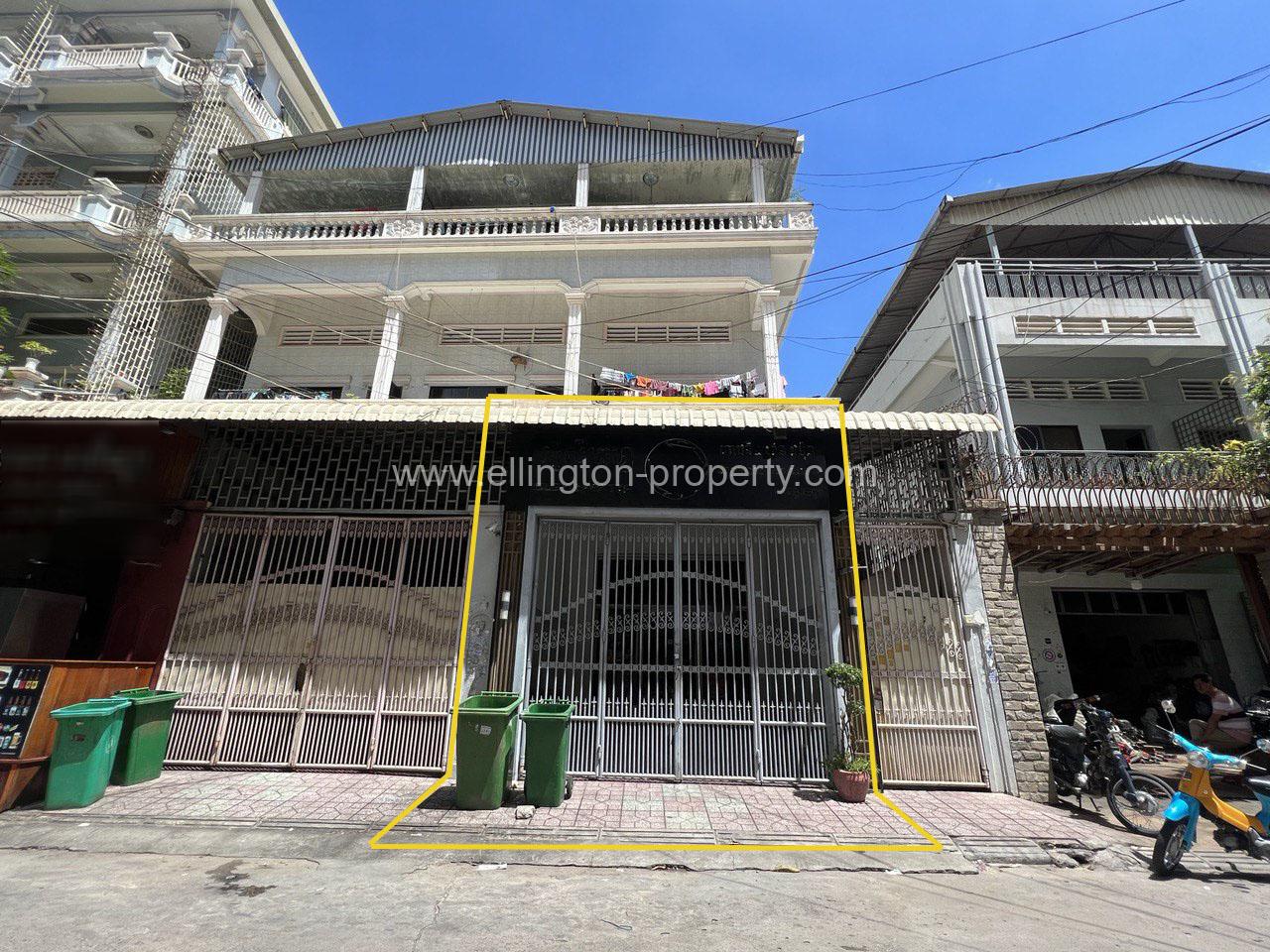 Shophouse For Rent In Chamka Mon - Ellington Property