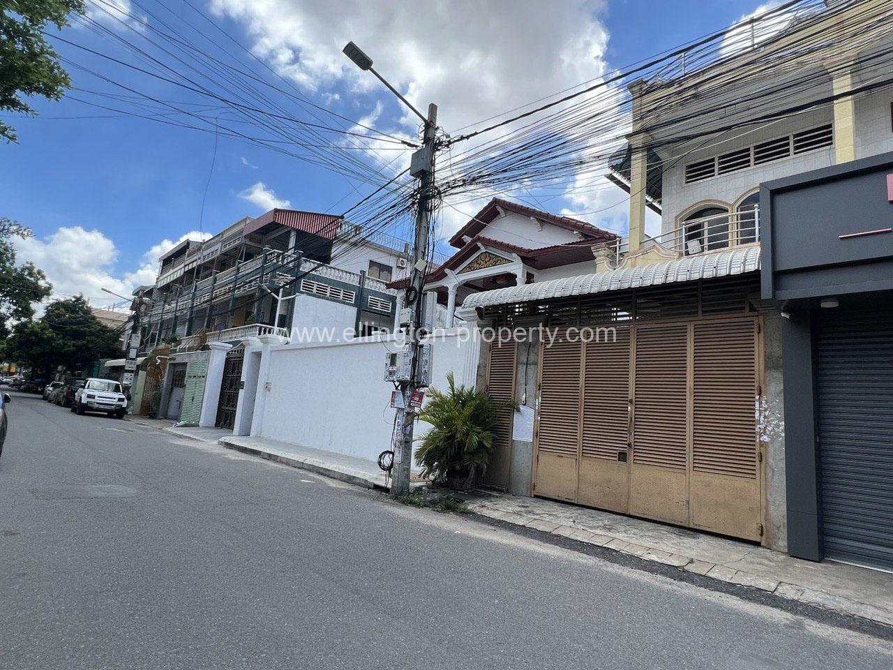 Shophouse For Rent In Chamka Mon - Ellington Property