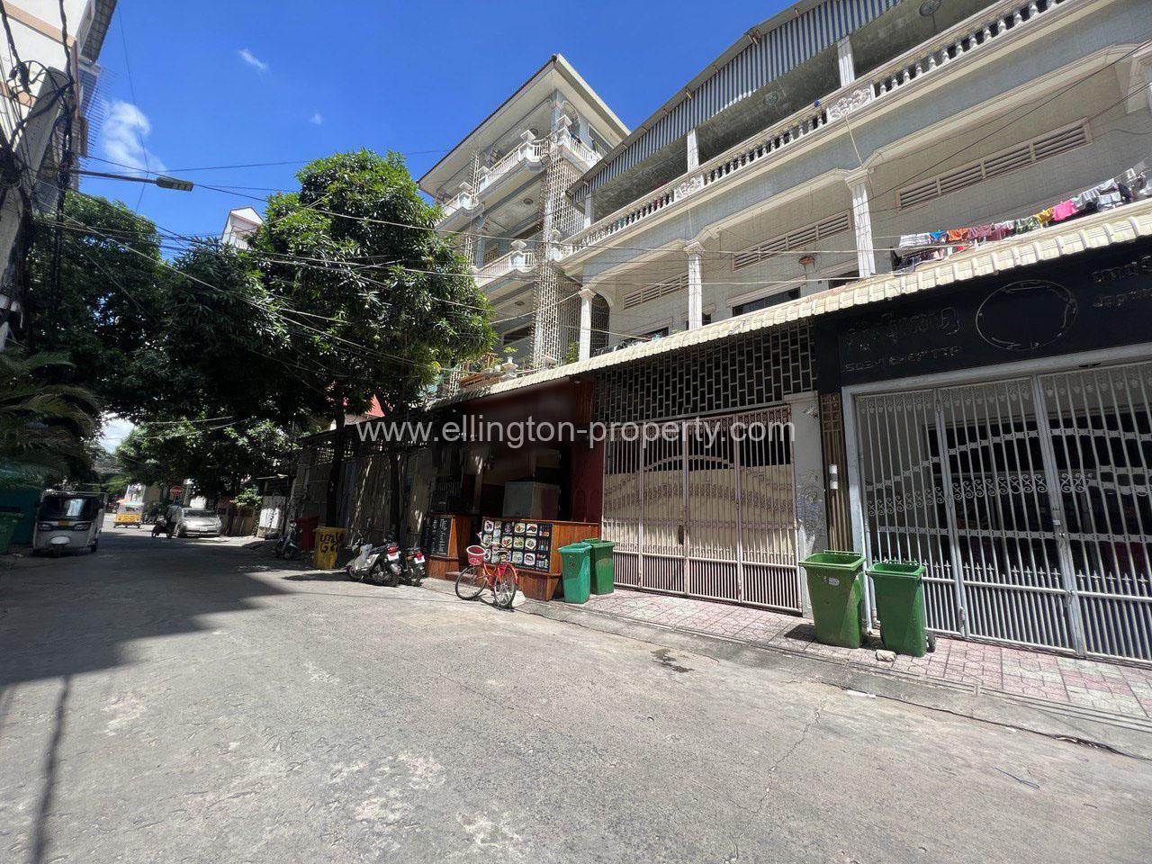 Shophouse For Rent In Chamka Mon - Ellington Property