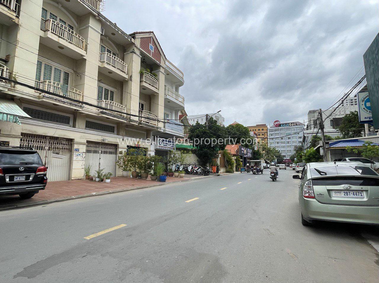 Shophouse For Rent In Beong Tabek - Ellington Property