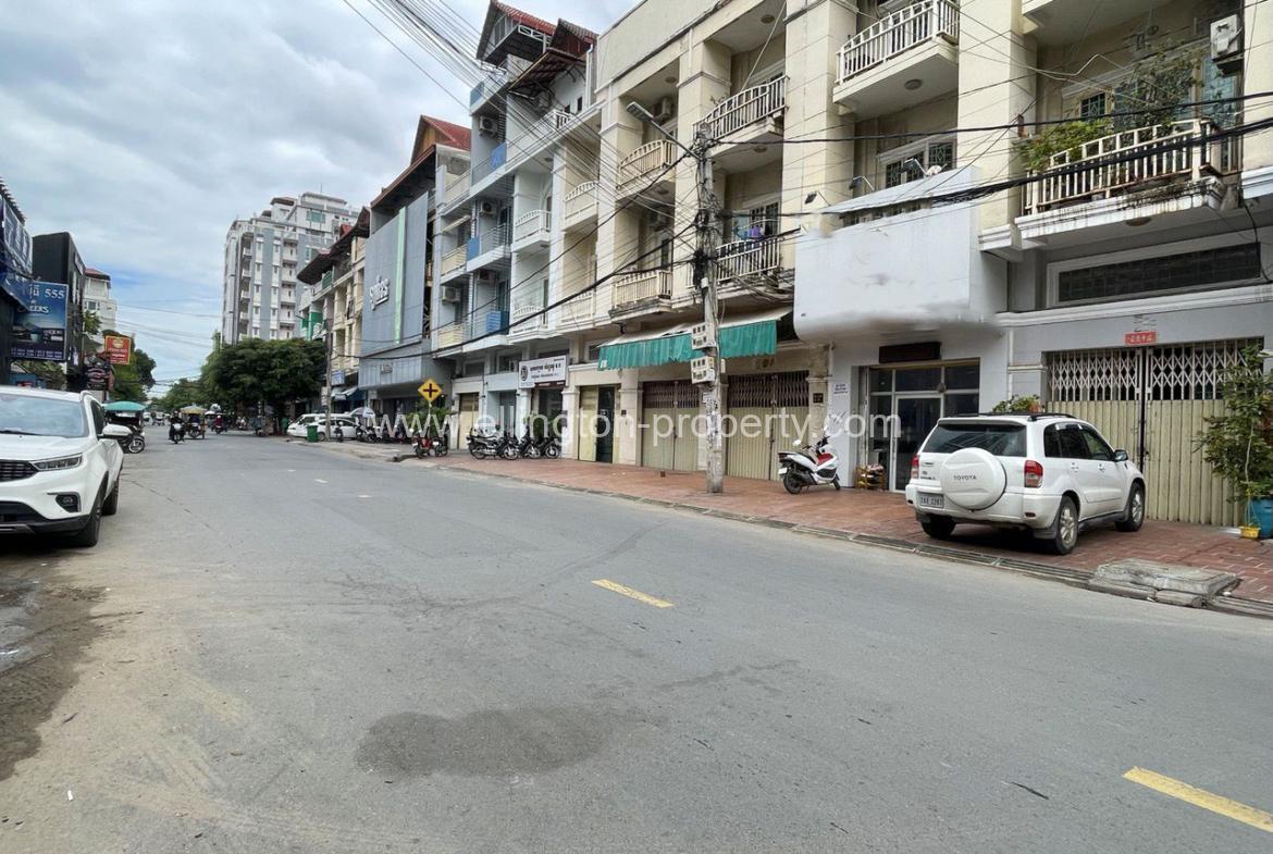 Shophouse For Rent In Beong Tabek - Ellington Property