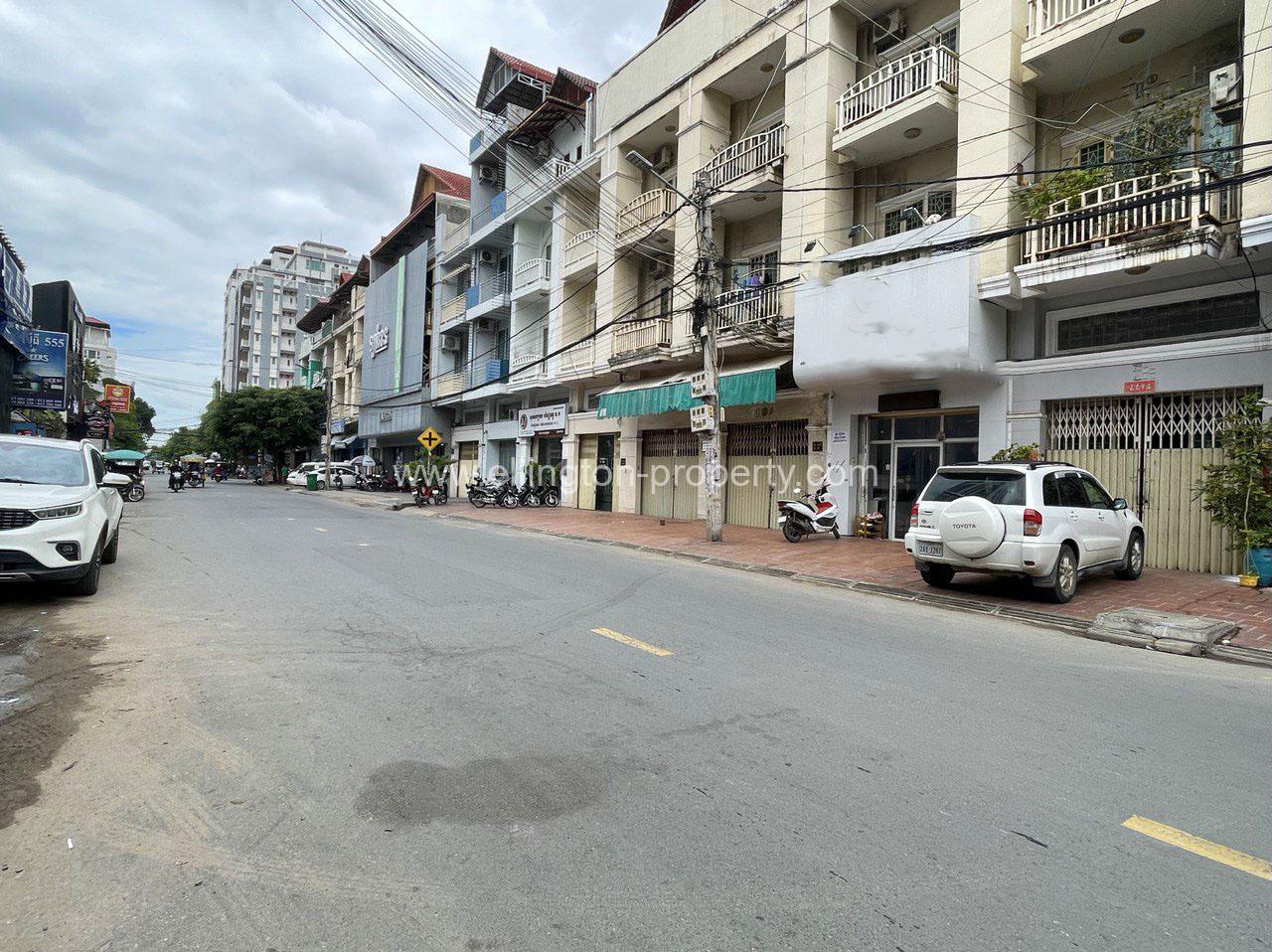 Shophouse For Rent In Beong Tabek - Ellington Property