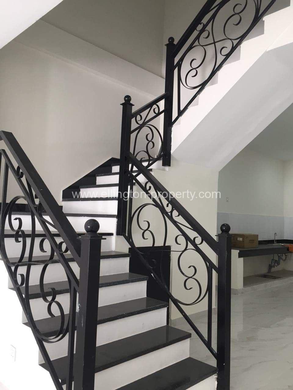 Villa ( Lb ) For Rent In Borey Dara Samnang  - Ellington Property