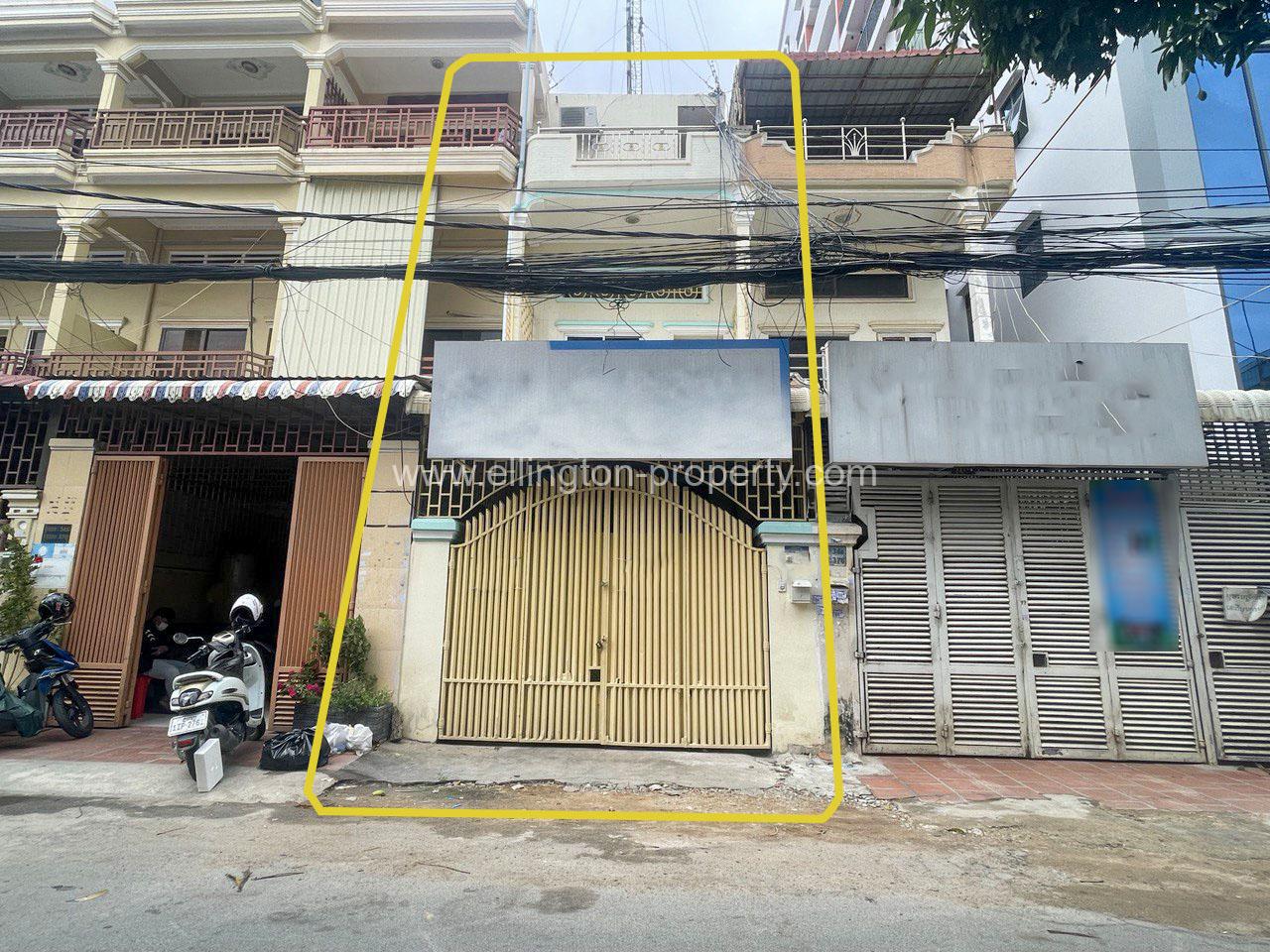 Flat House For Rent In Bkk 3 - Ellington Property