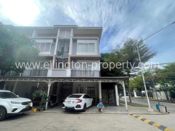 Villa For Rent In Borey Peng Huoth Boeung Snor - Ellington Property