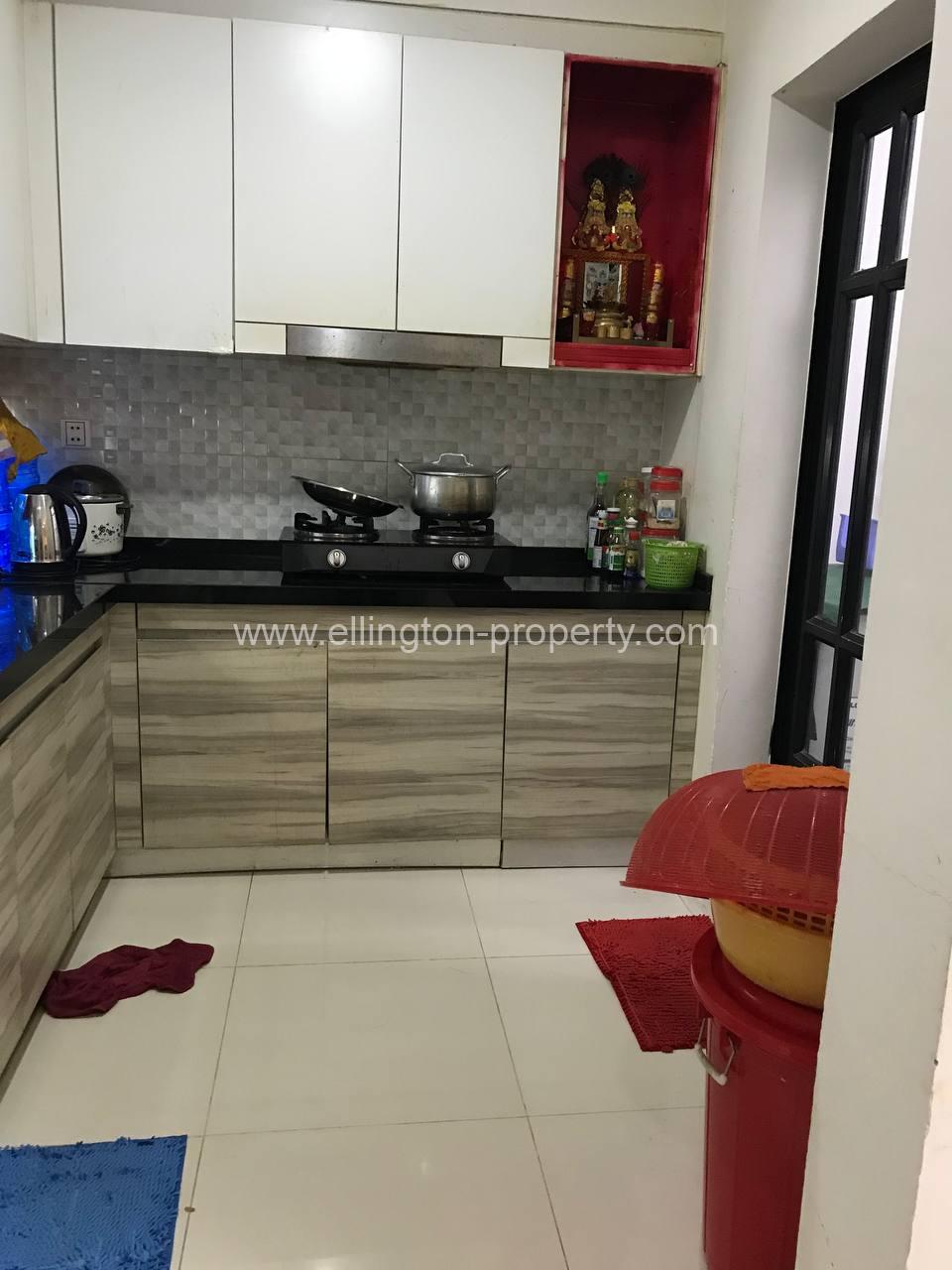 Villa For Rent In Borey Peng Huoth Boerng Snor - Ellington Property