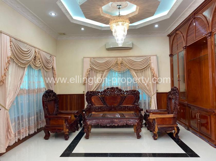 Villa For Rent In Toul Kork Area - Ellington Property