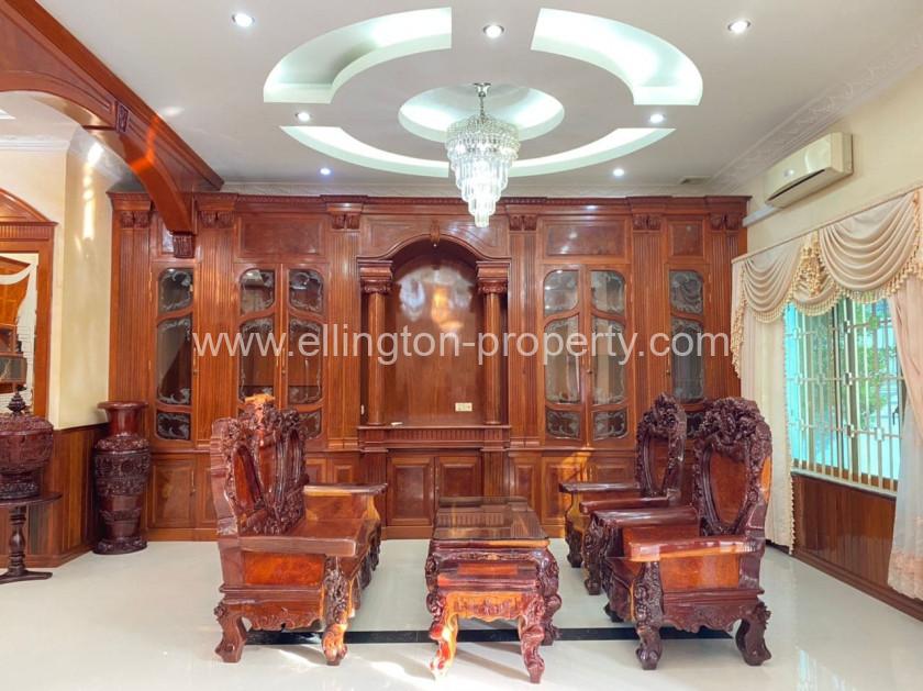 Villa For Rent In Toul Kork Area - Ellington Property