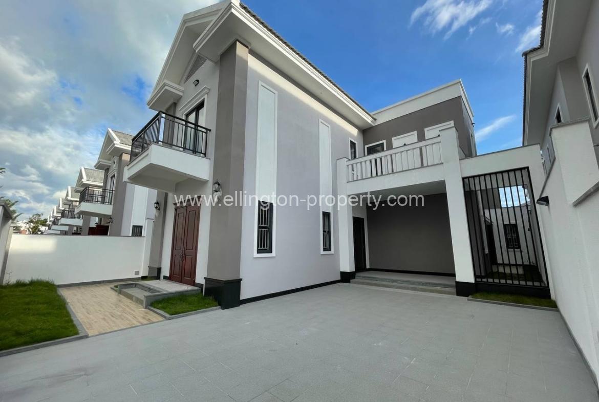 Link House For Rent In Borey Phnom Penh Park - Ellington Property