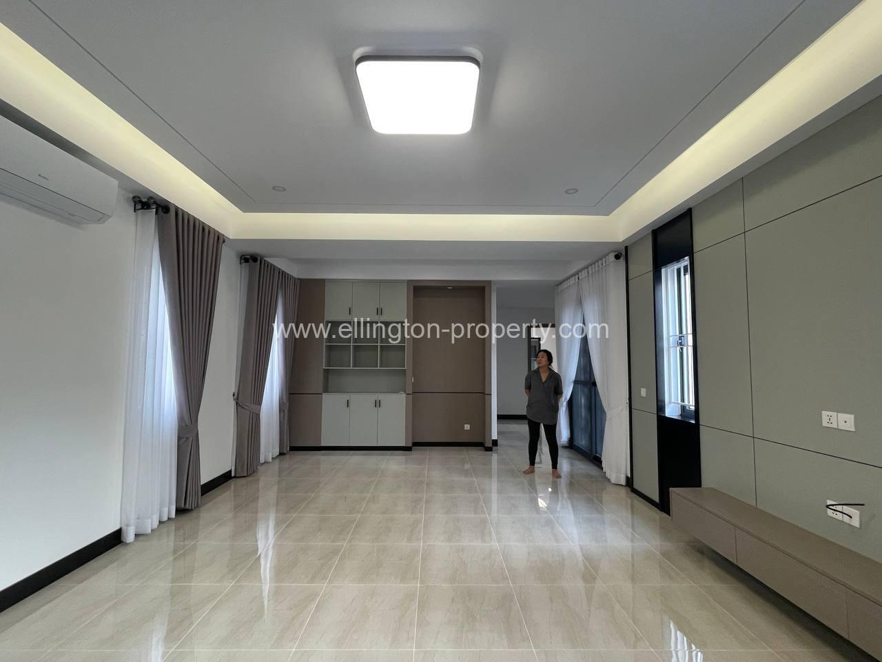 Link House For Rent In Borey Phnom Penh Park - Ellington Property