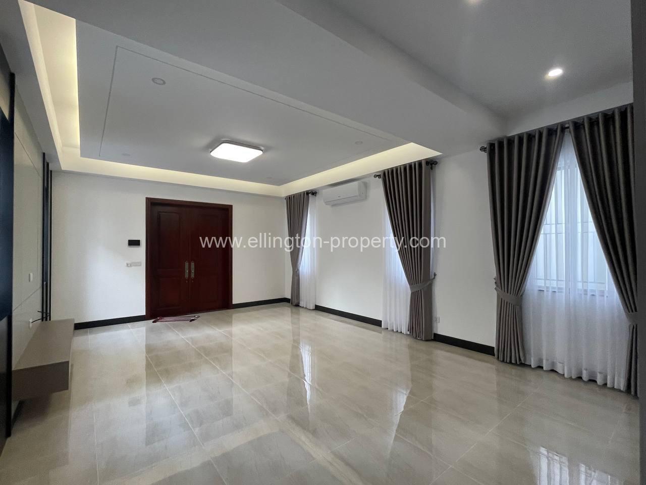 Link House For Rent In Borey Phnom Penh Park - Ellington Property