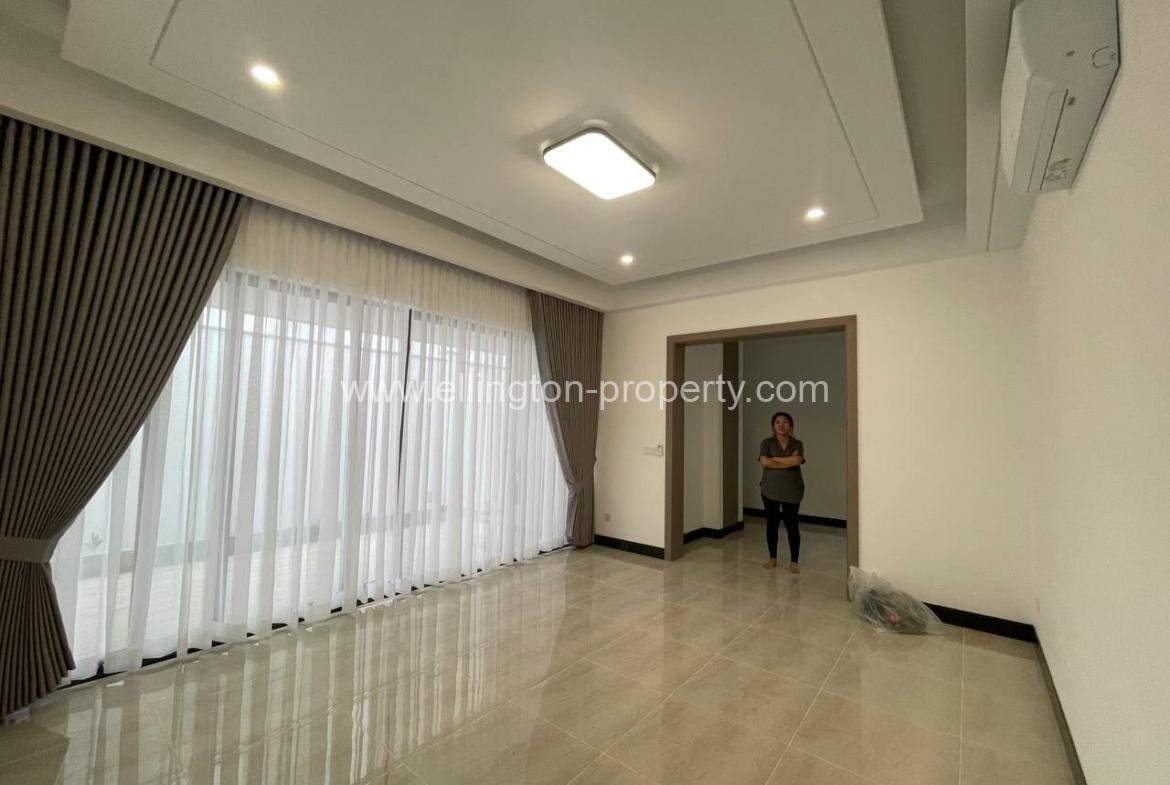 Link House For Rent In Borey Phnom Penh Park - Ellington Property