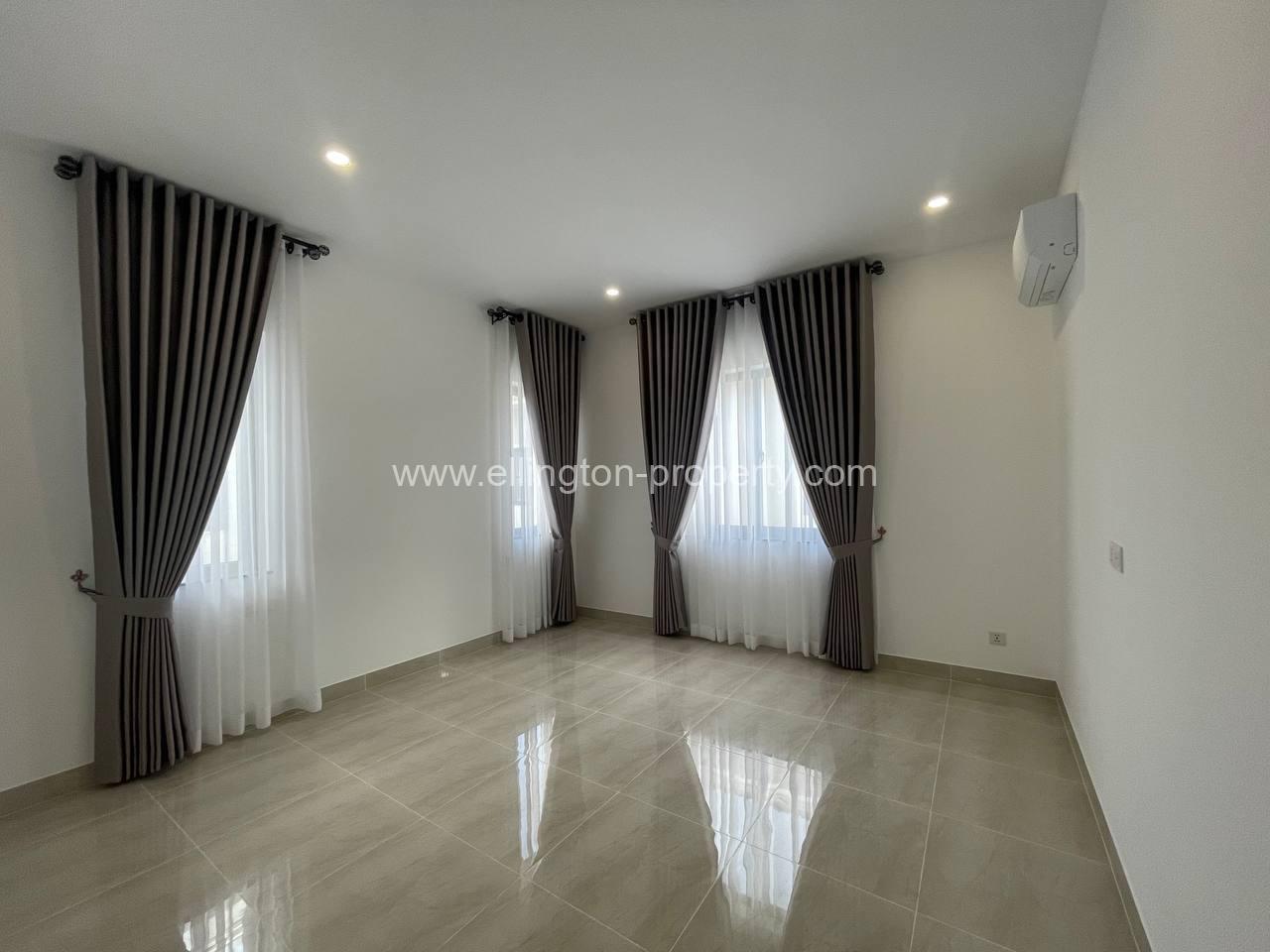 Link House For Rent In Borey Phnom Penh Park - Ellington Property