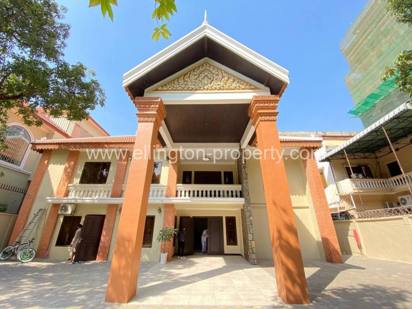 Villa For Rent In Toul Kork Area - Ellington Property