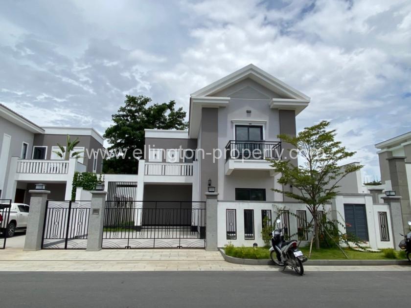 Villa Prince For Rent In Borey Phnom Penh Park - Ellington Property