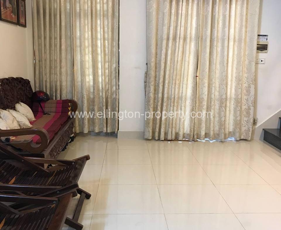 Villa For Rent In Borey Peng Huoth Boerng Snor - Ellington Property