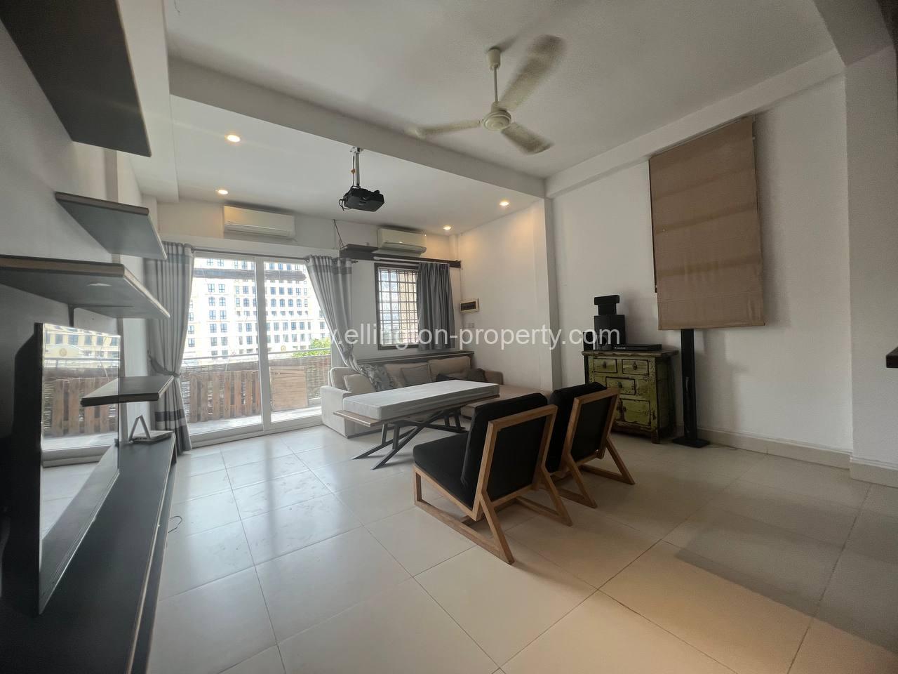 3 Bedroom Apartment For Rent In Daun Penh - Ellington Property