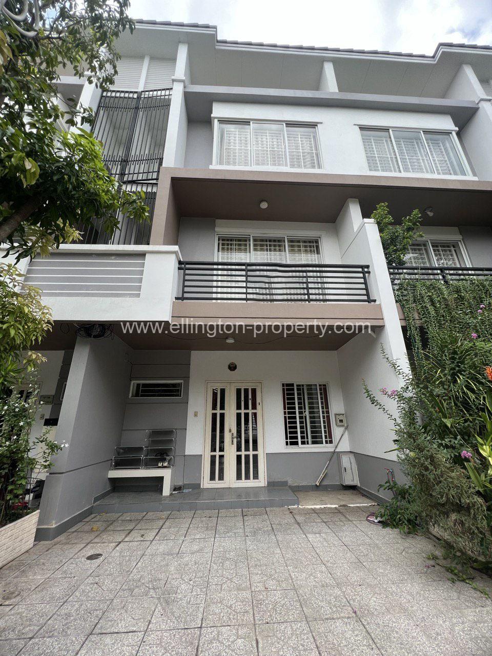 Villa For Rent In Borey Peng Huoth Boeung Snor - Ellington Property