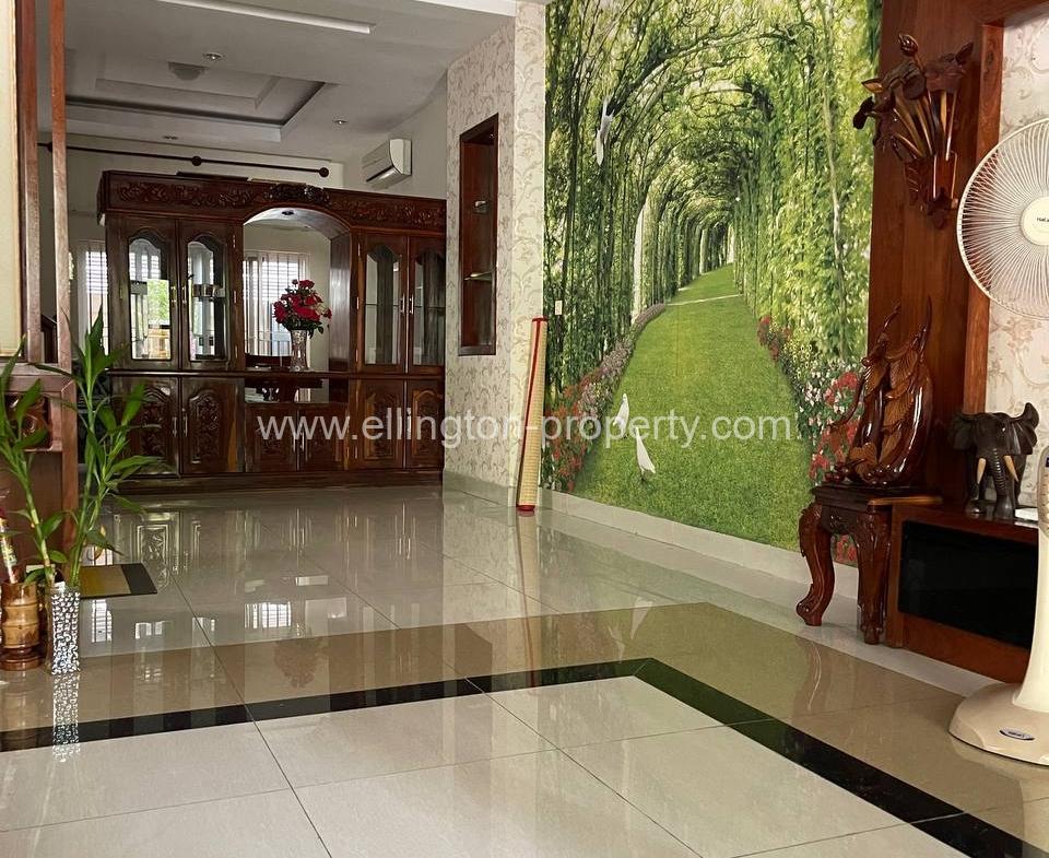 Twin Villa For Rent In Sen Sok - Ellington Property