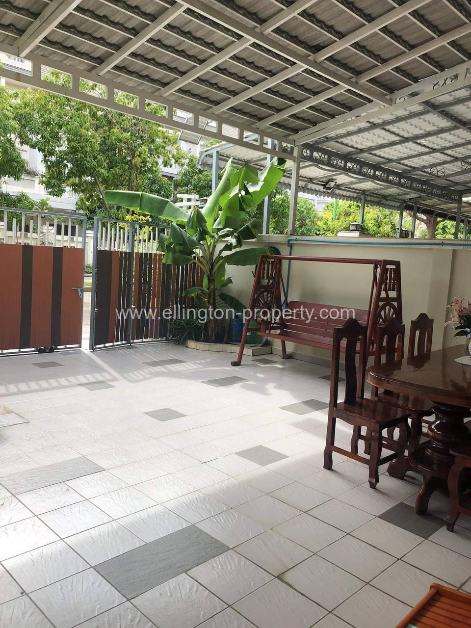 Twin Villa For Rent In Sen Sok - Ellington Property