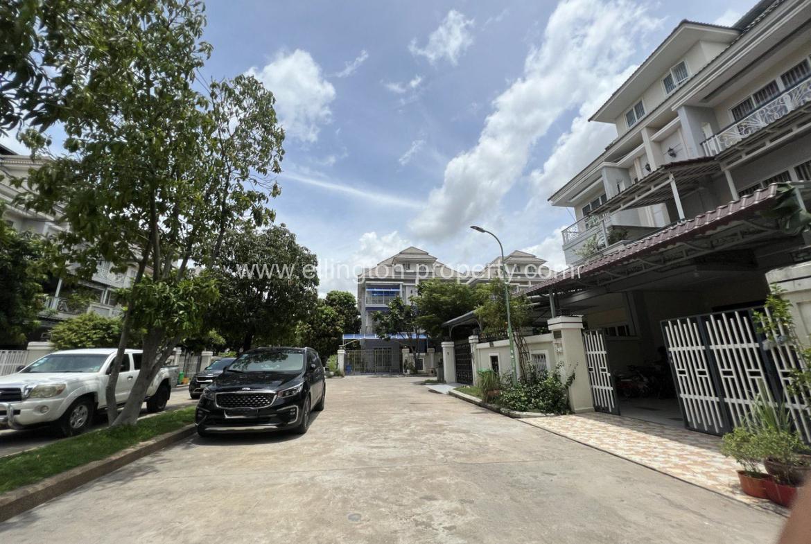 Twin Villa For Rent In Sen Sok - Ellington Property