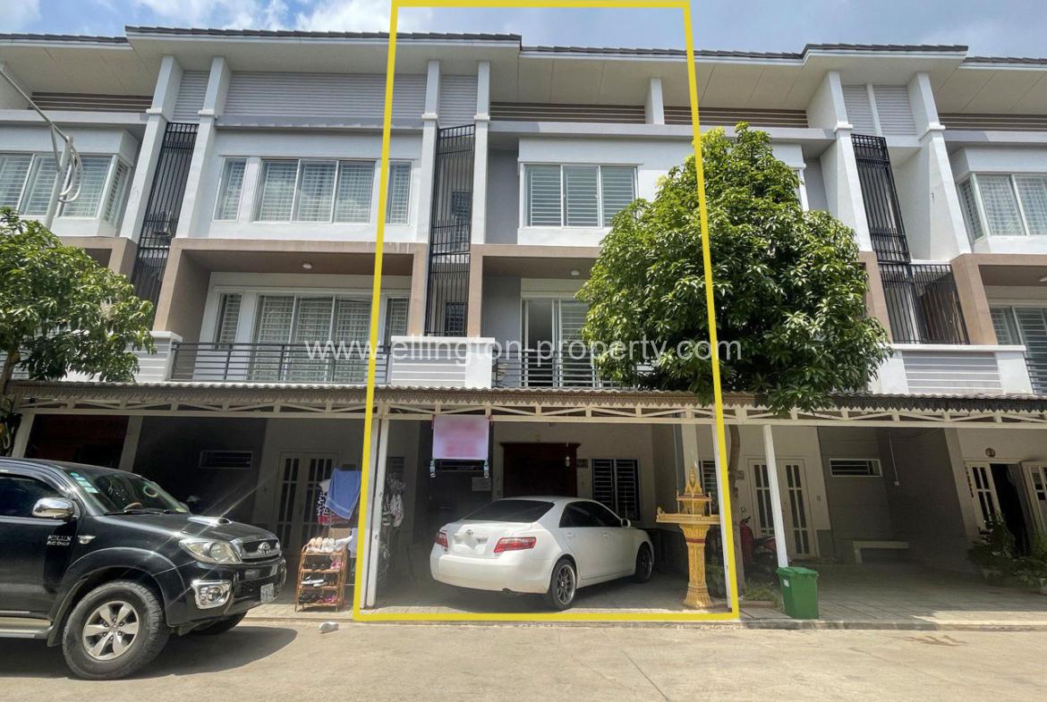 Villa For Rent In Borey Peng Houth Boeng Snor - Ellington Property