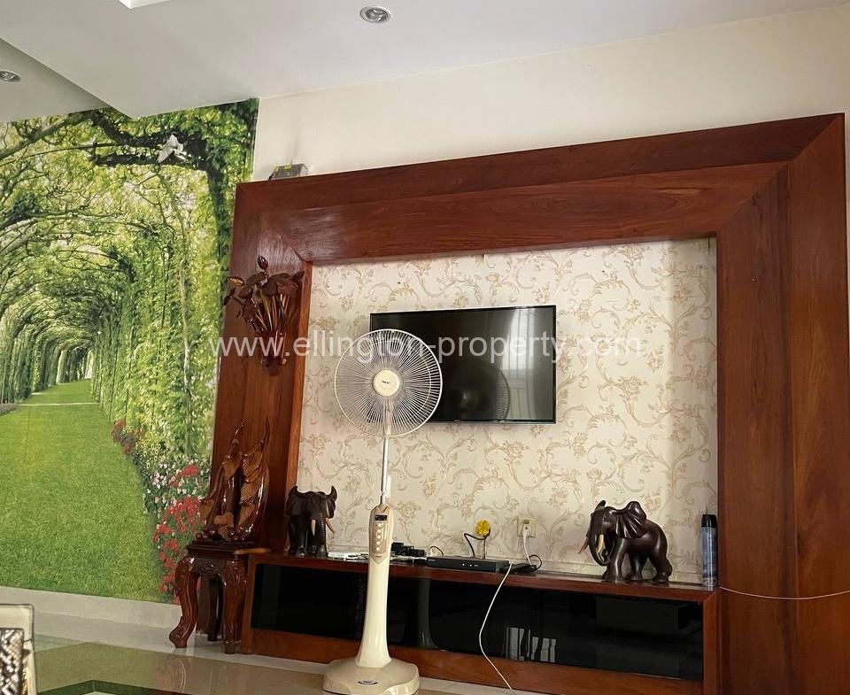 Twin Villa For Rent In Sen Sok - Ellington Property