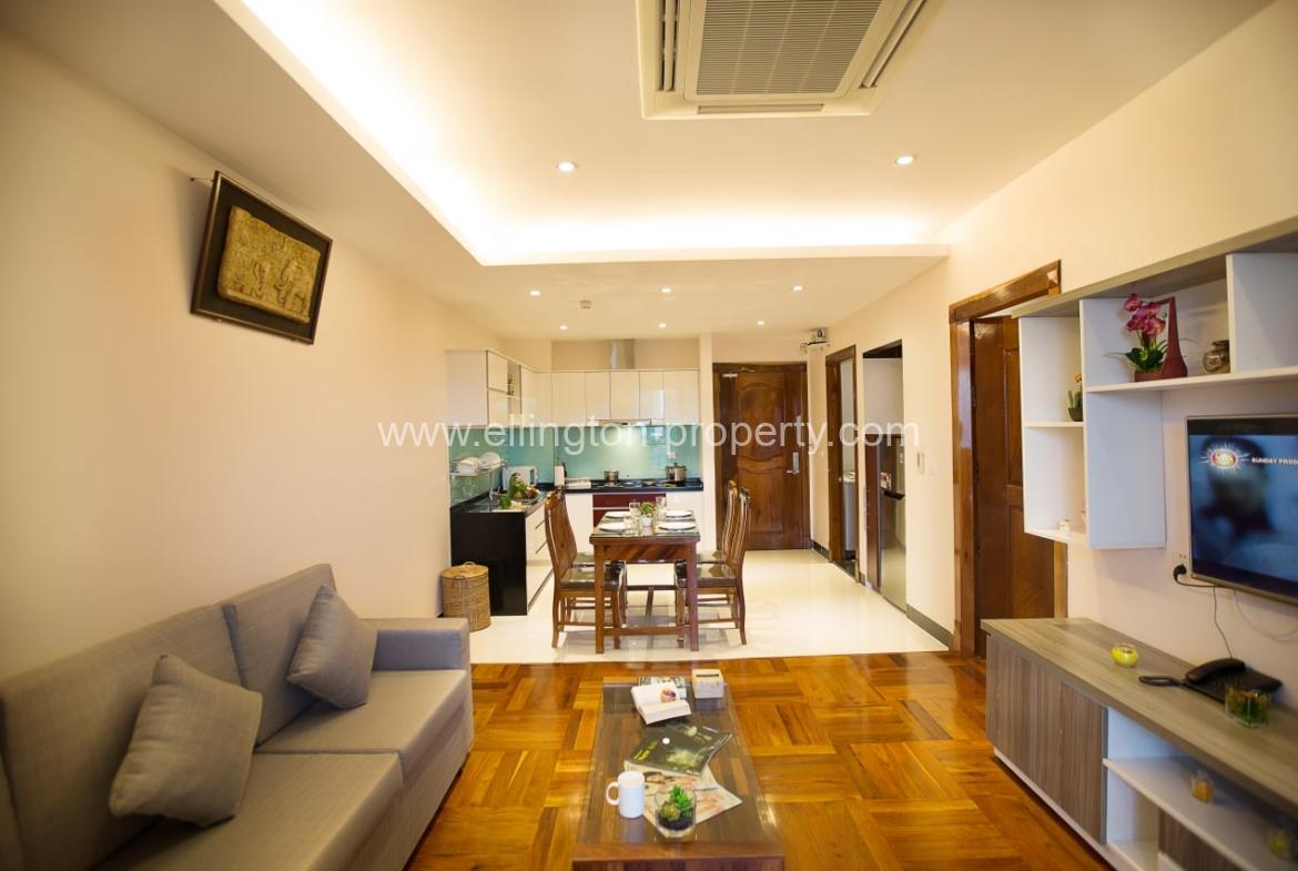 Western Style Serviced Apartment For Rent In Bkk1 - Ellington Property