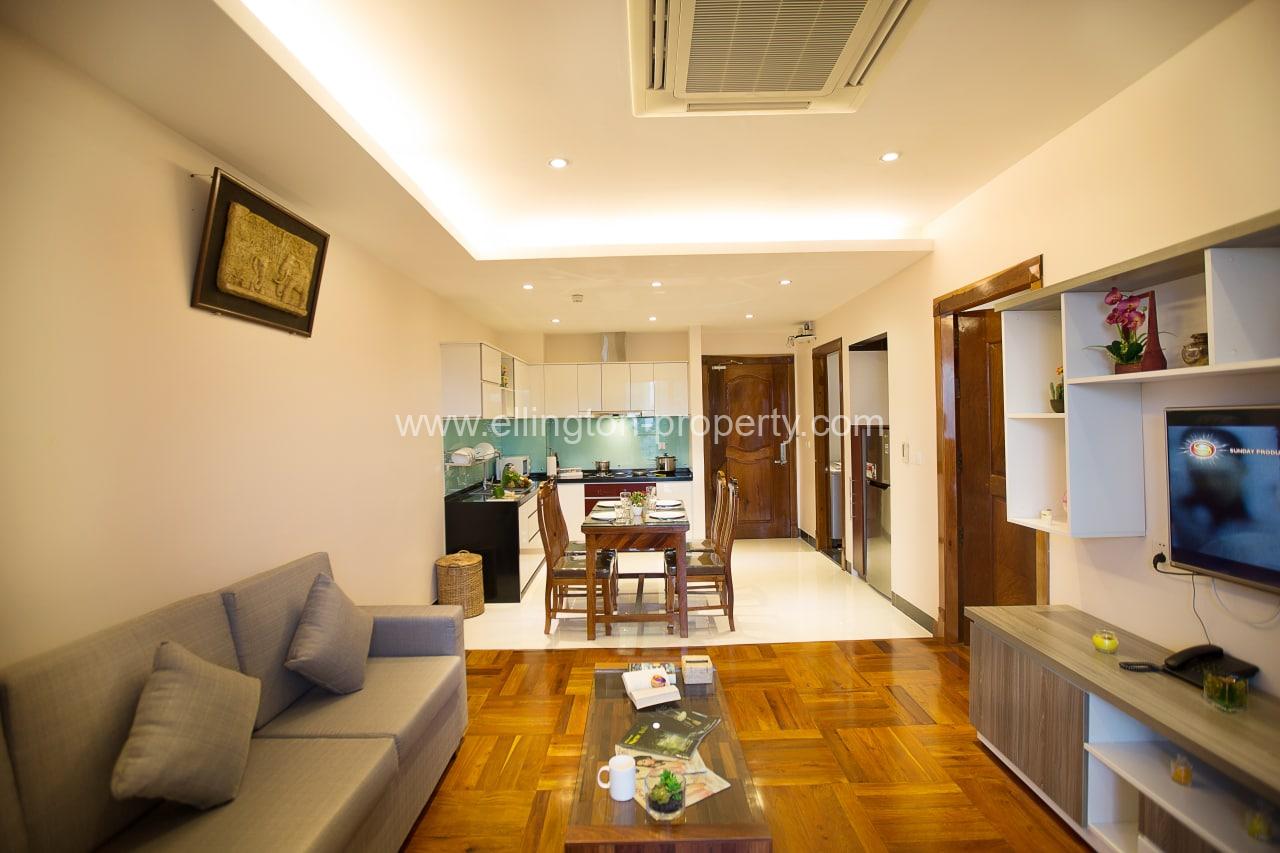 Western Style Serviced Apartment For Rent In Bkk1 - Ellington Property