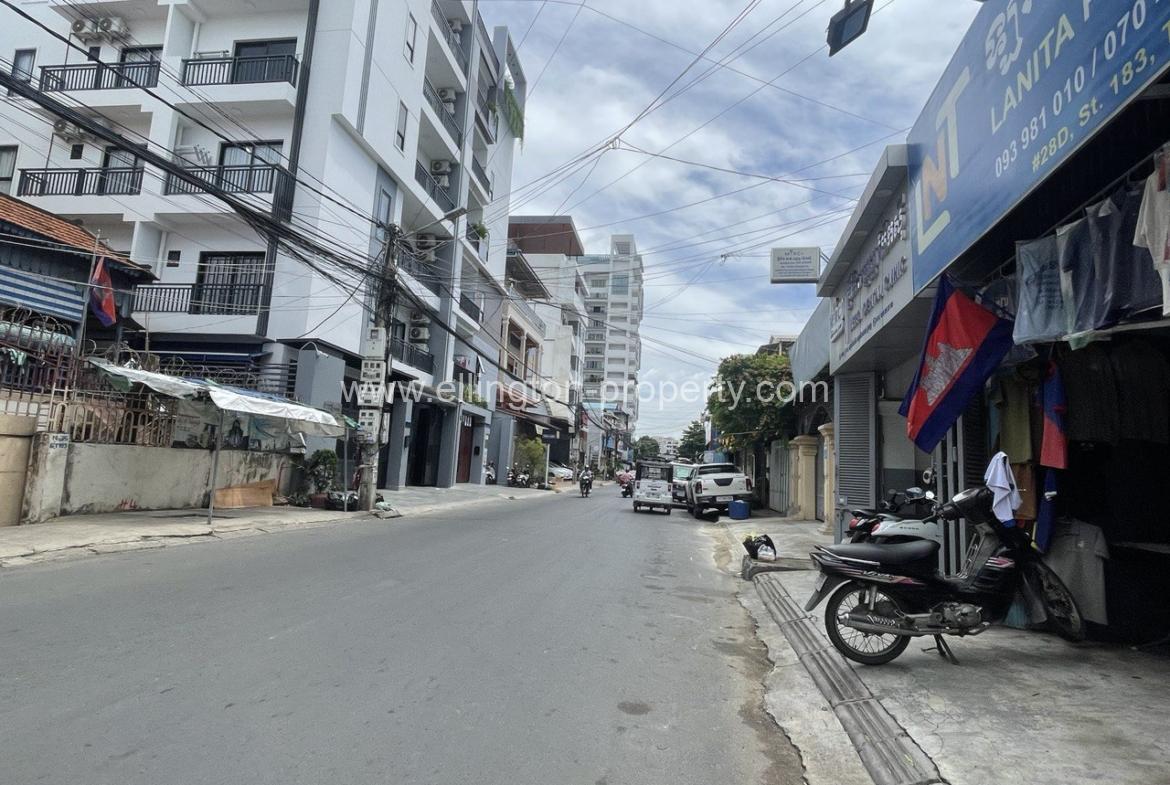 Shophouse For Rent In Chamkar Morn - Ellington Property