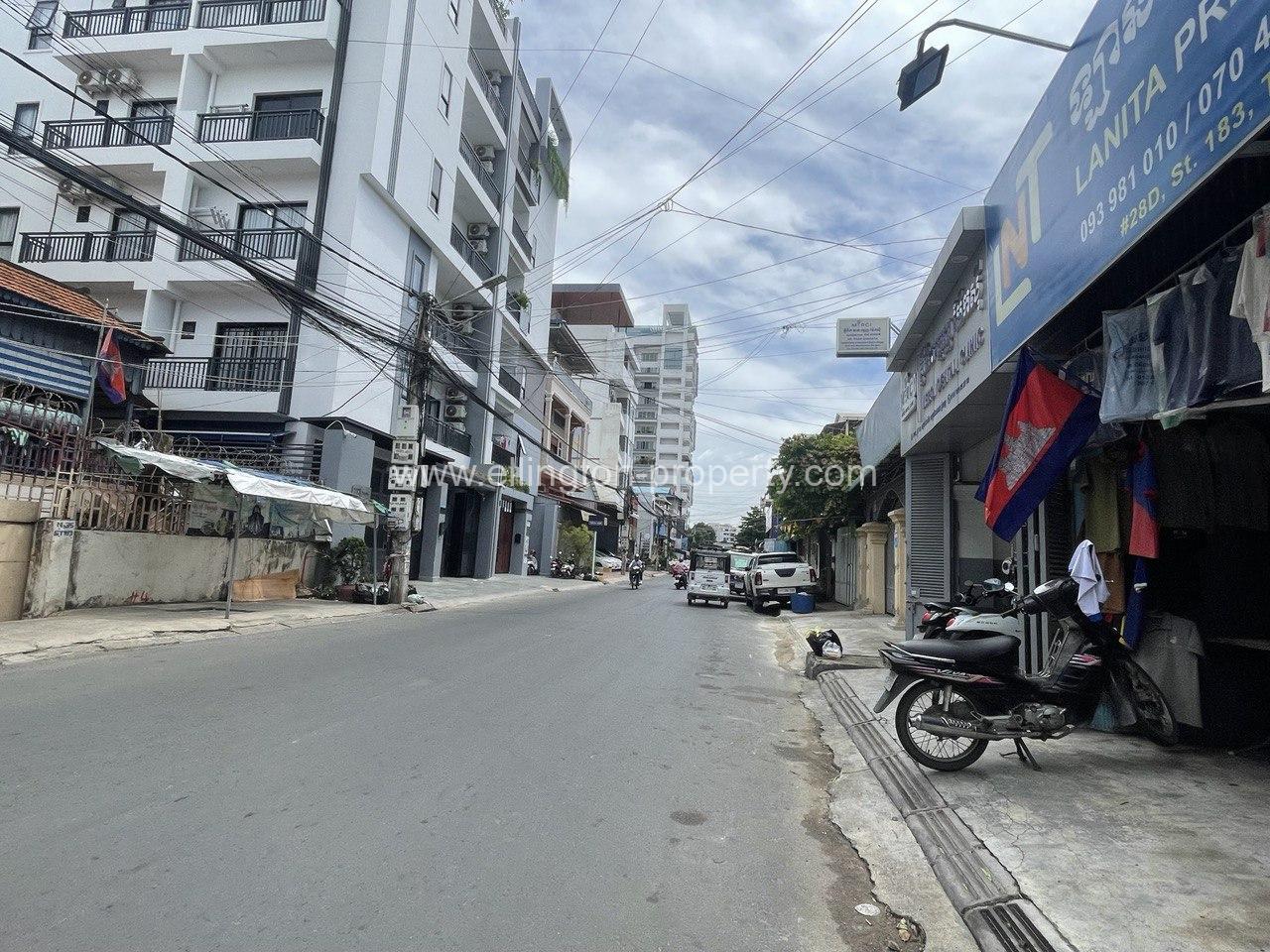 Shophouse For Rent In Chamkar Morn - Ellington Property