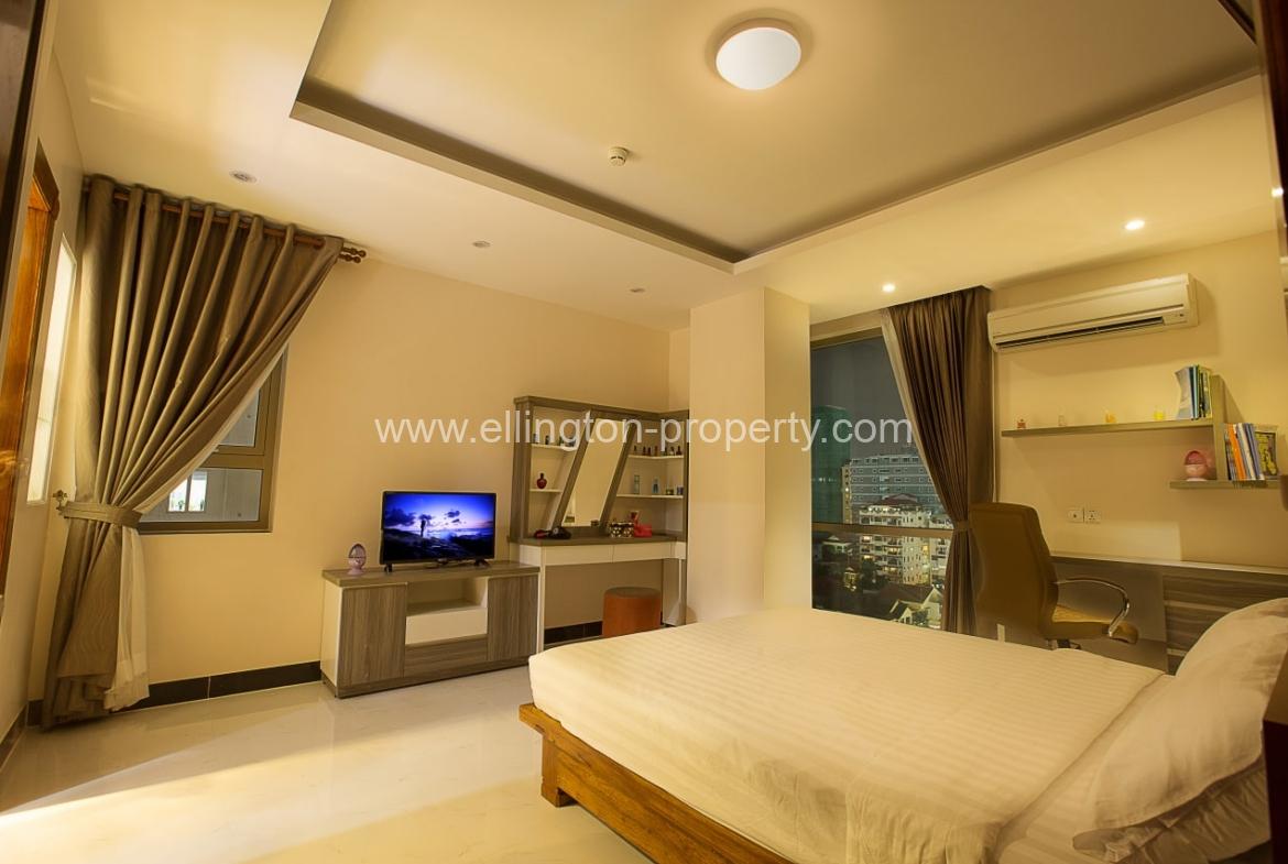 Western Style Serviced Apartment For Rent In Bkk1 - Ellington Property