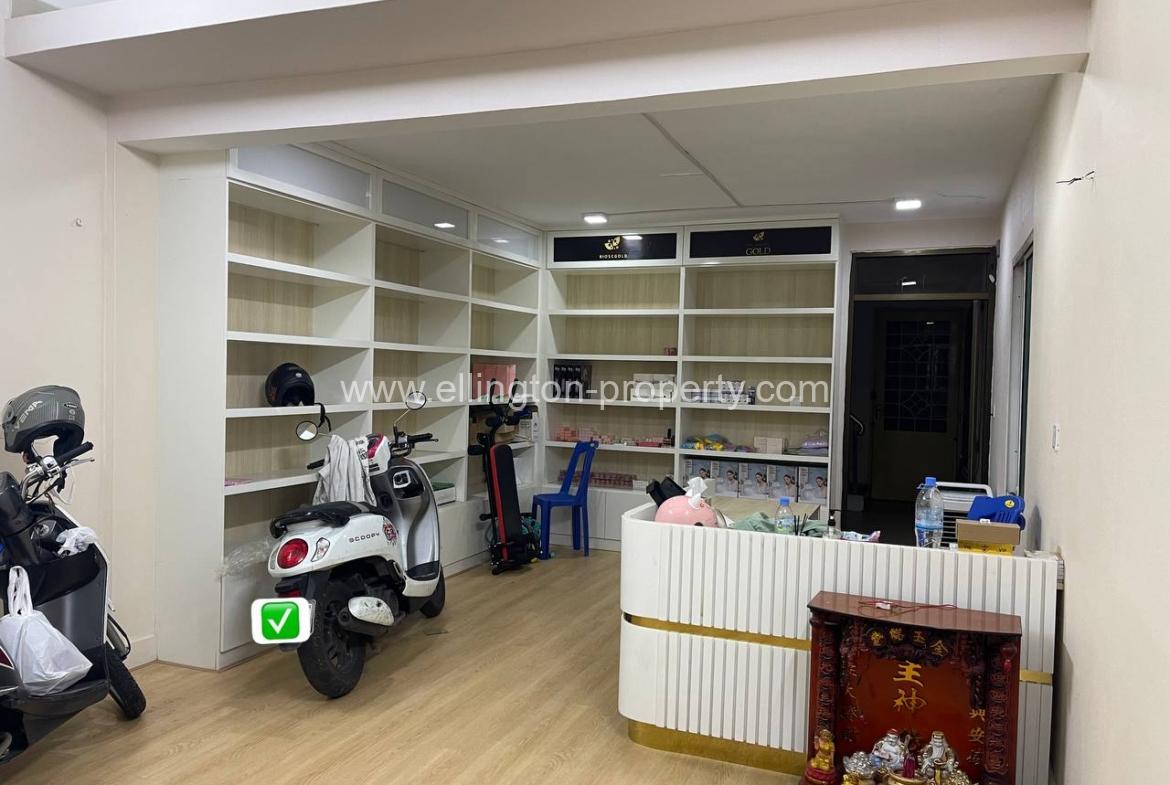 Shophouse For Rent In Chamkar Morn - Ellington Property