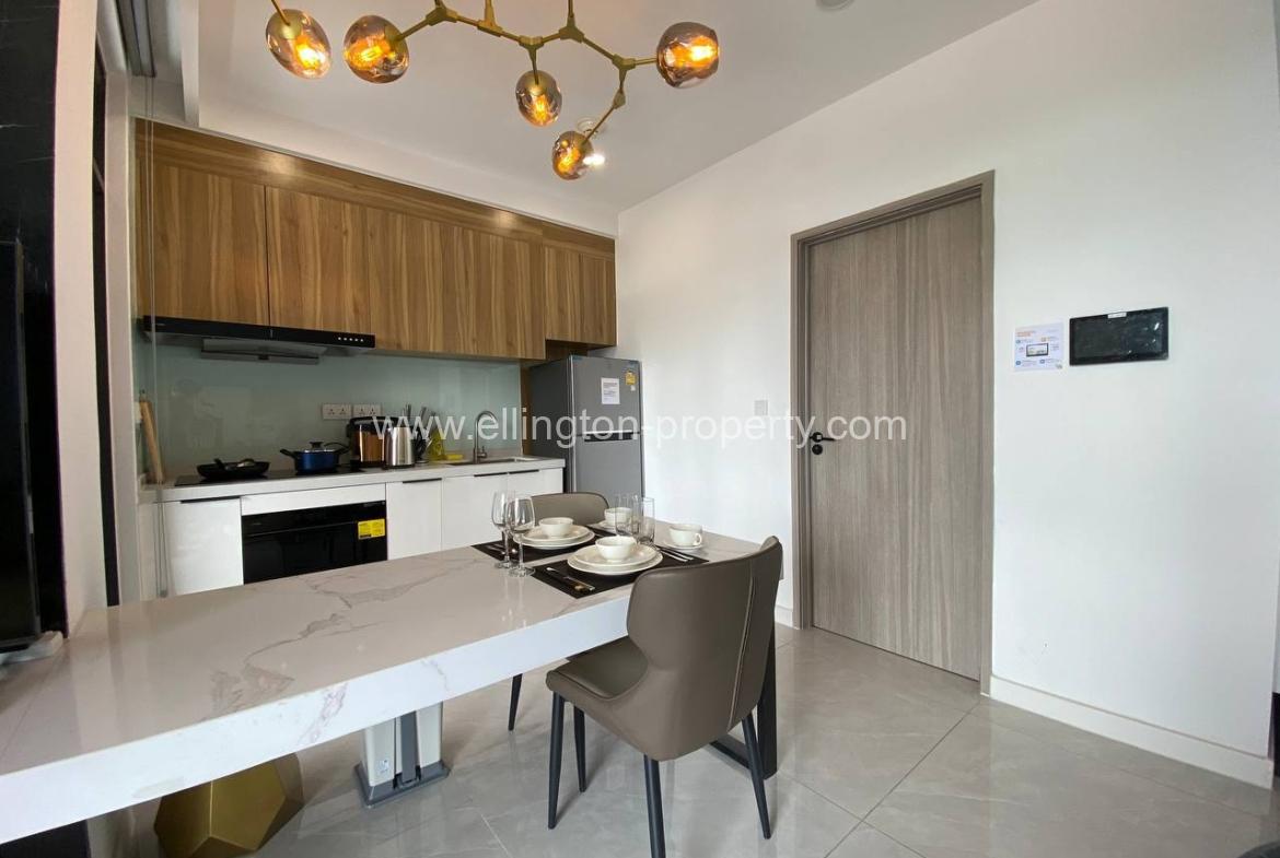 2 Bedrooms Service Apartment For Rent In Bkk1 - Ellington Property