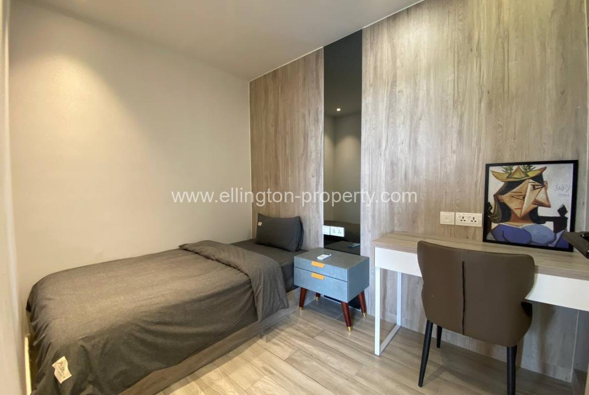 2 Bedrooms Service Apartment For Rent In Bkk1 - Ellington Property