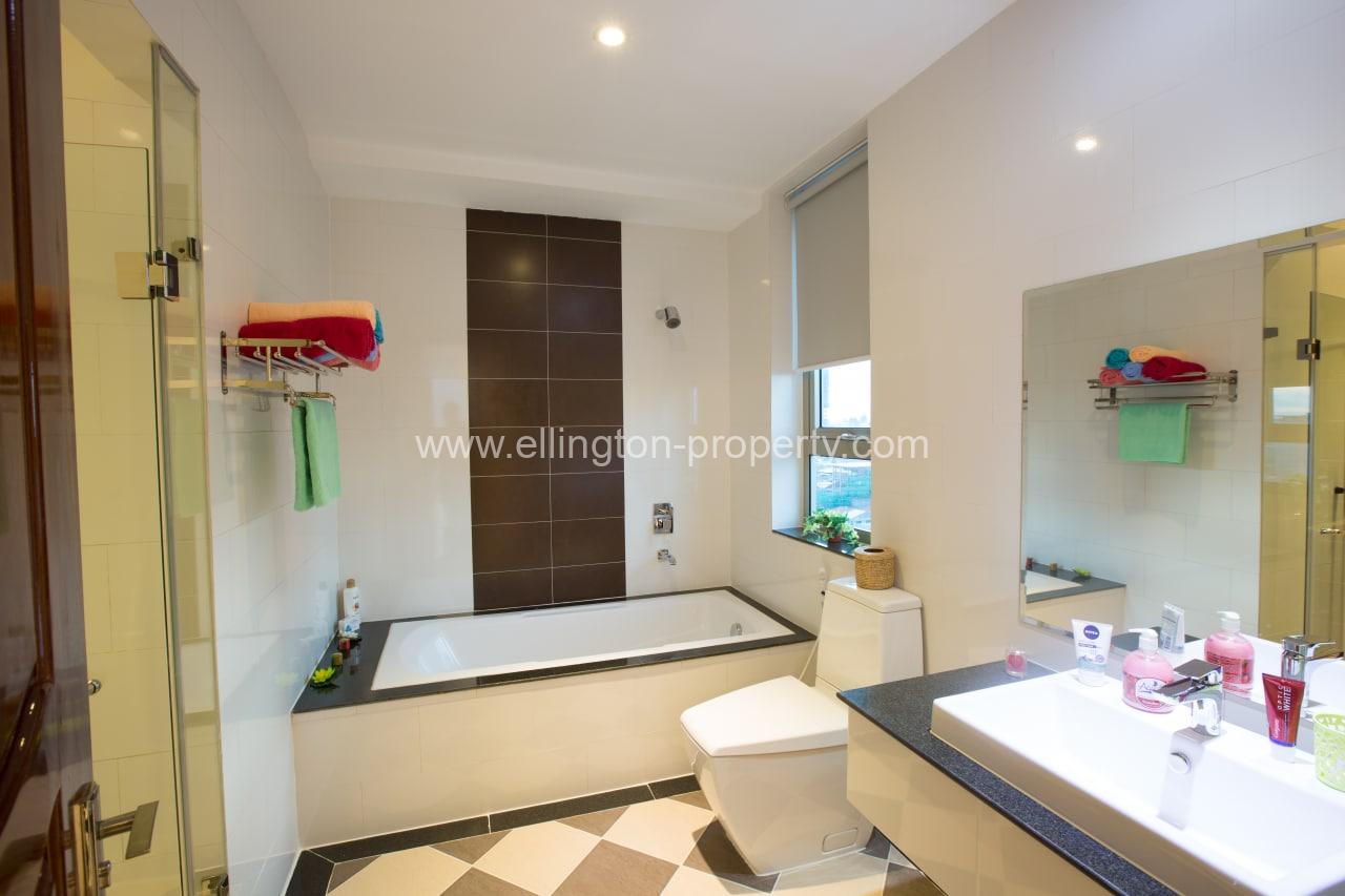 Western Style Serviced Apartment For Rent In Bkk1 - Ellington Property