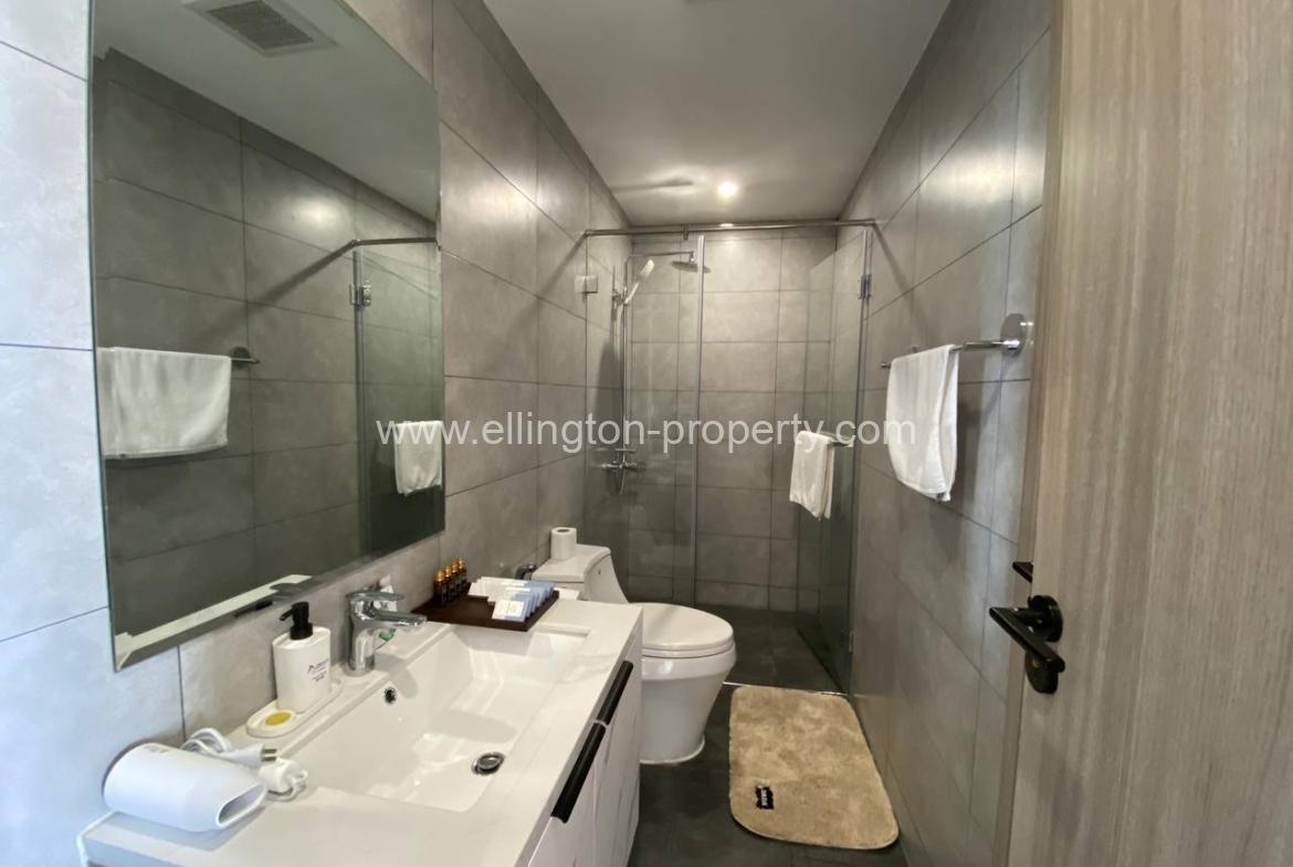 2 Bedrooms Service Apartment For Rent In Bkk1 - Ellington Property