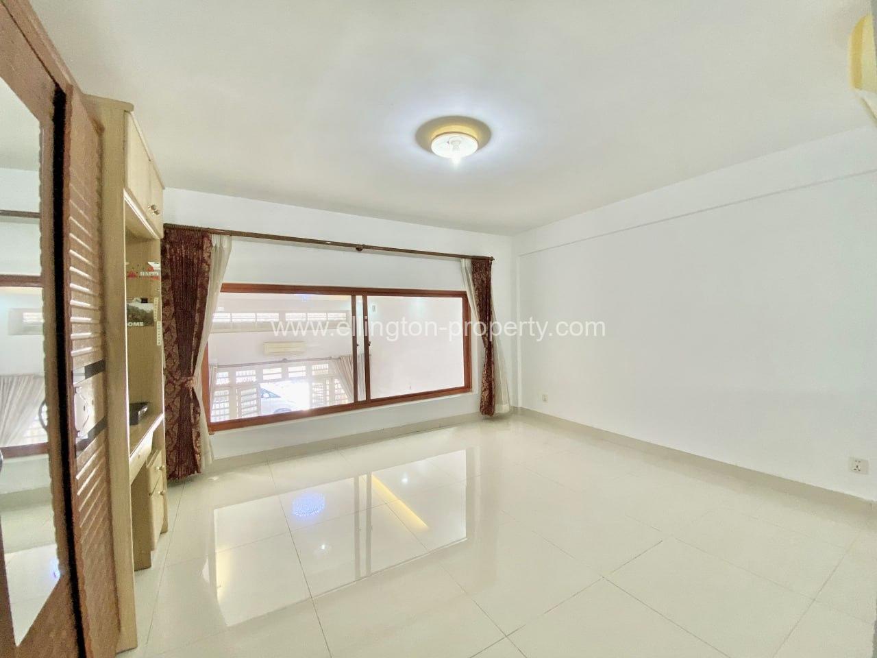 Flat House For Rent In Borey Phnom Penh - Ellington Property