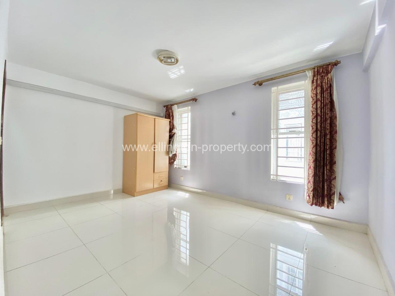 Flat House For Rent In Borey Phnom Penh - Ellington Property