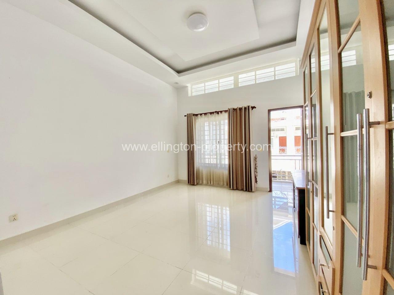 Flat House For Rent In Borey Phnom Penh - Ellington Property